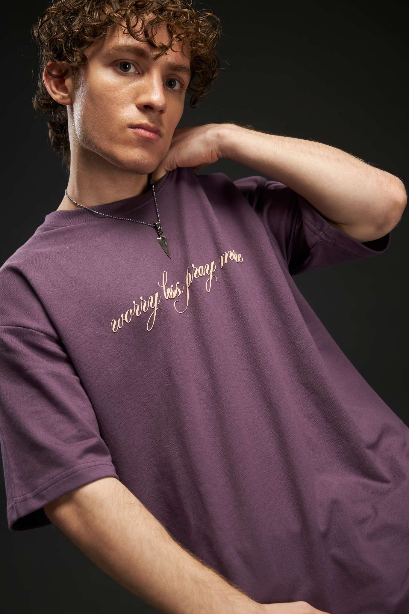 CROSS GRAPE TEE