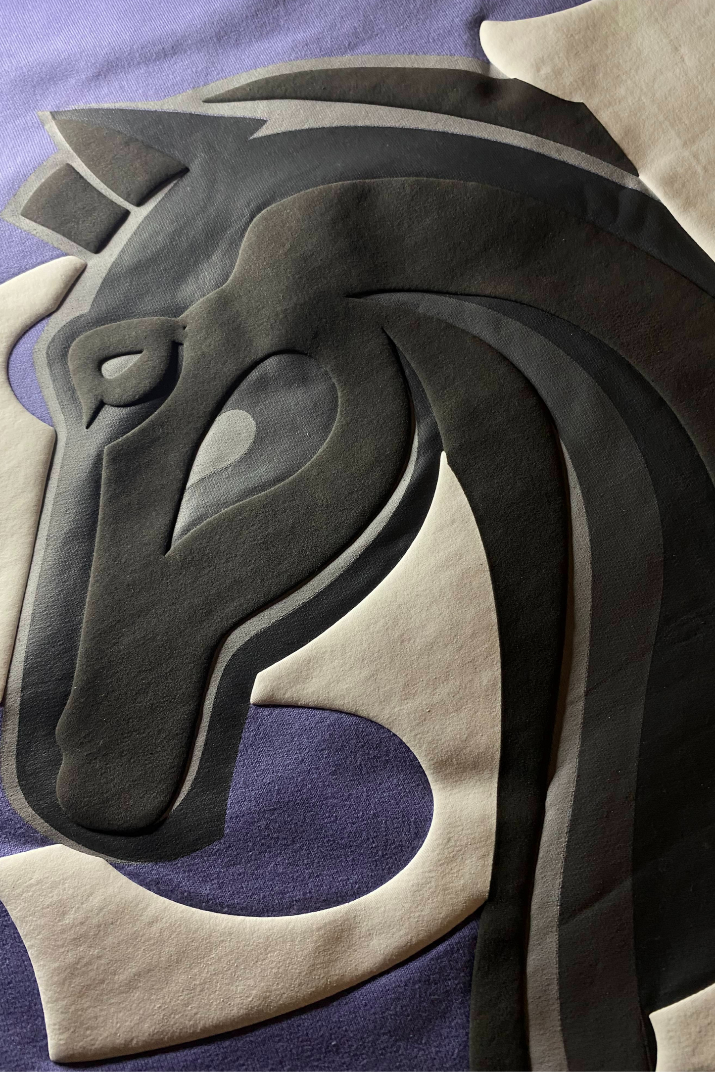 THE KNIGHT PURPLE TEE