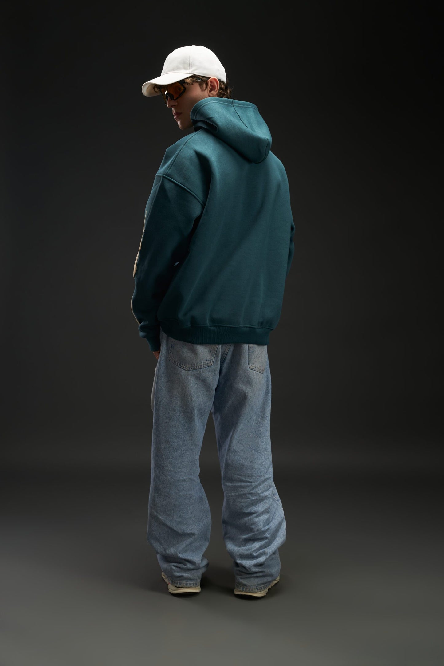 GREEN SIKO OVERSIZED HOODIE