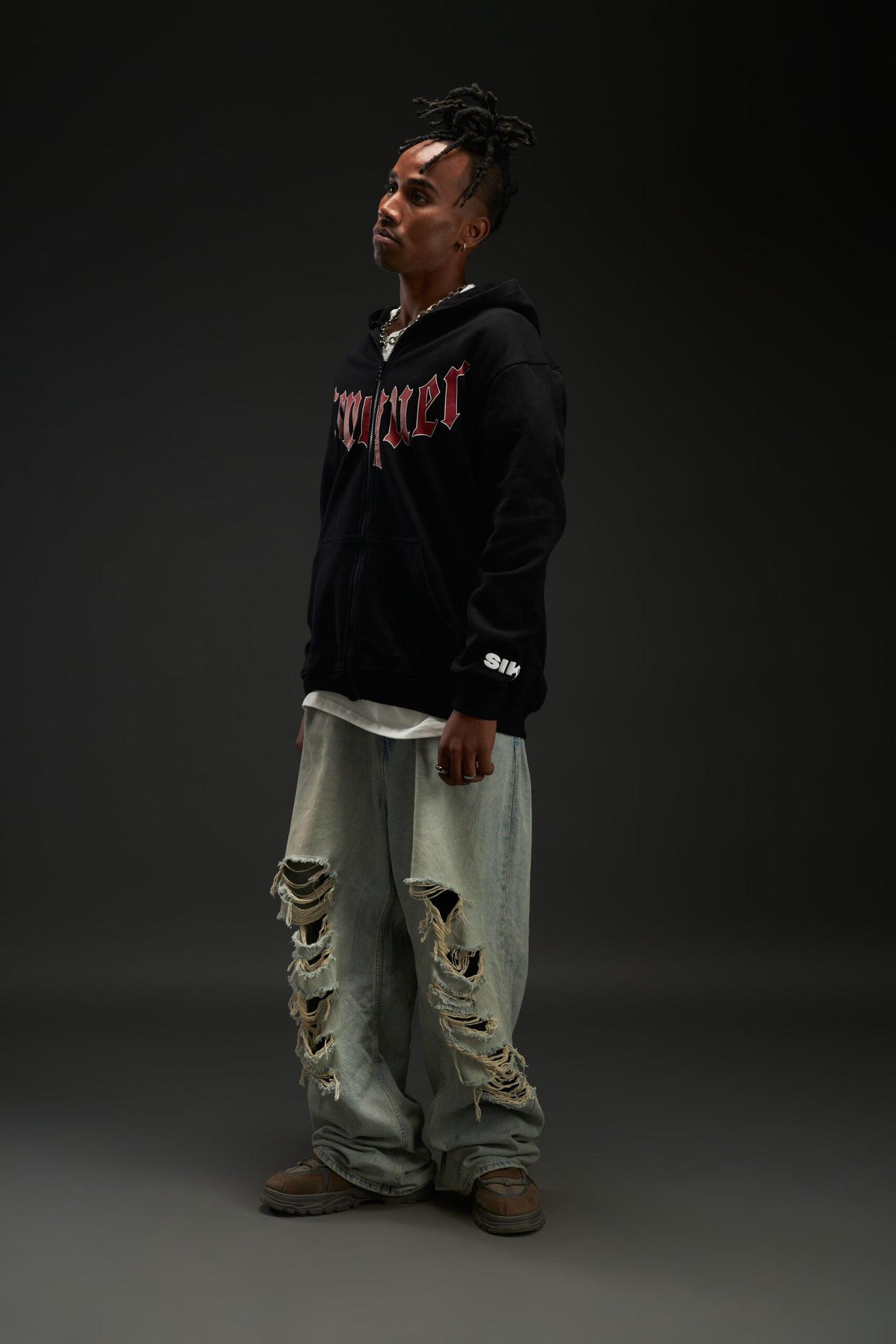 CONQUER REULAR FIT ZIPPER