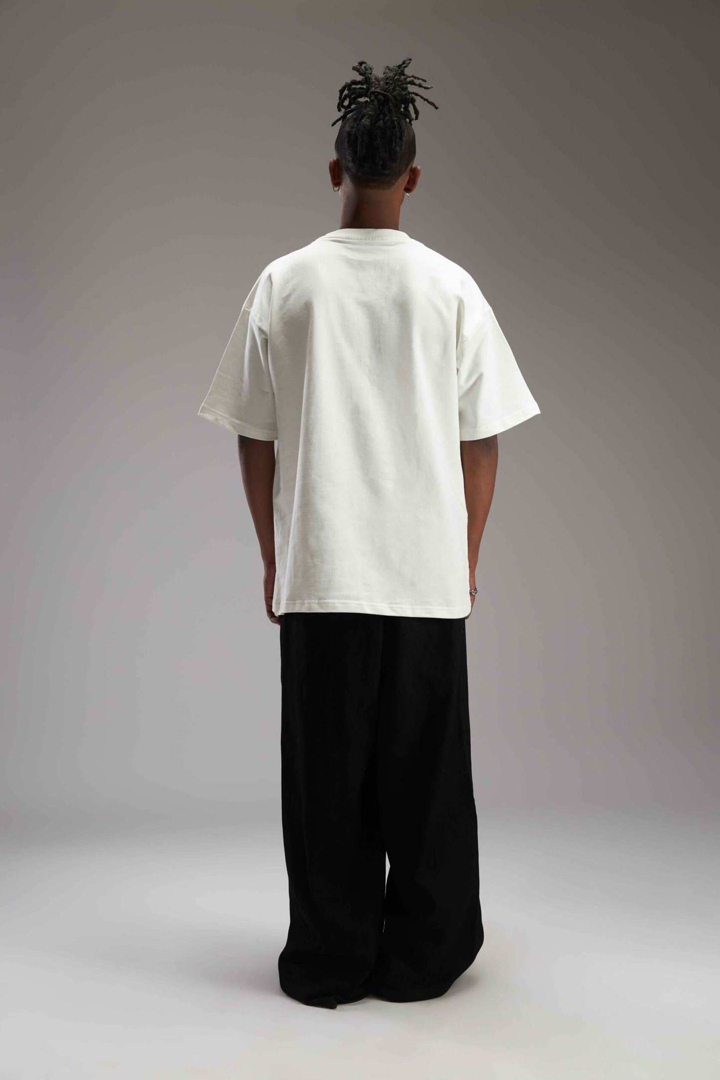 OFF WHITE BASIC OVERSIZED TEE