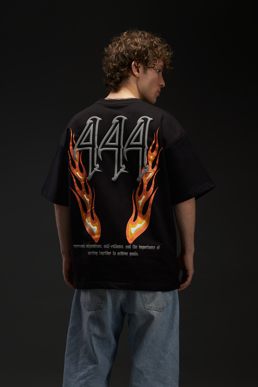 444 BLACK TEE