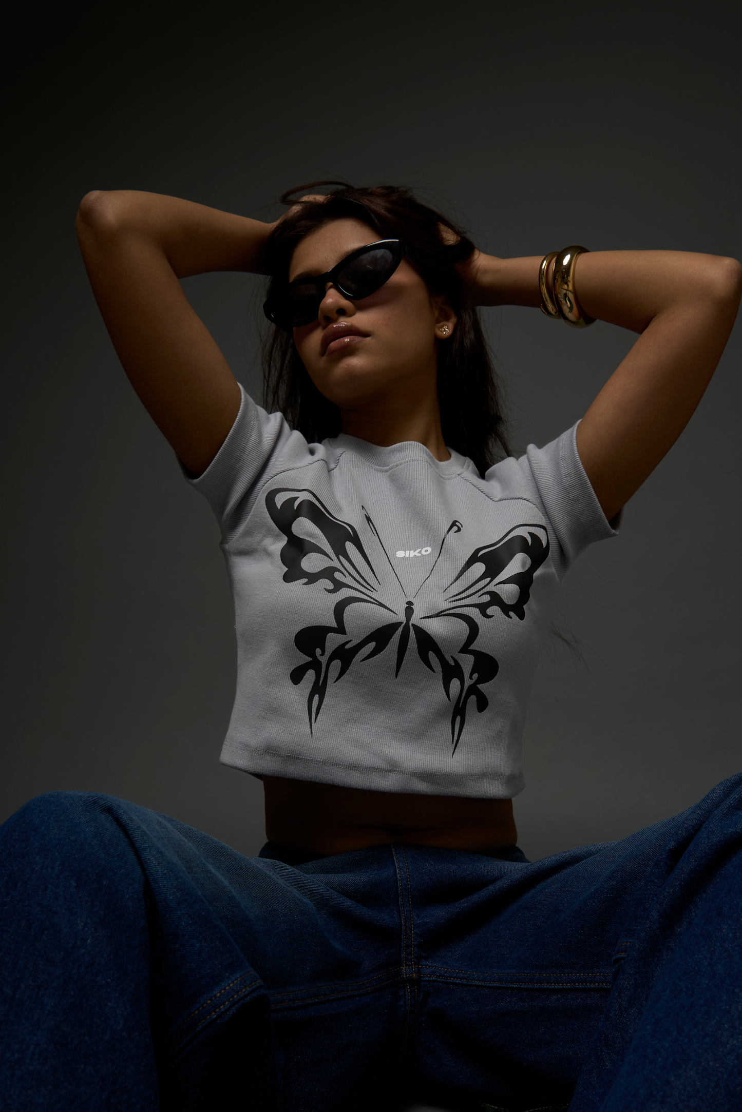 BUTTERFLY CROP TOP