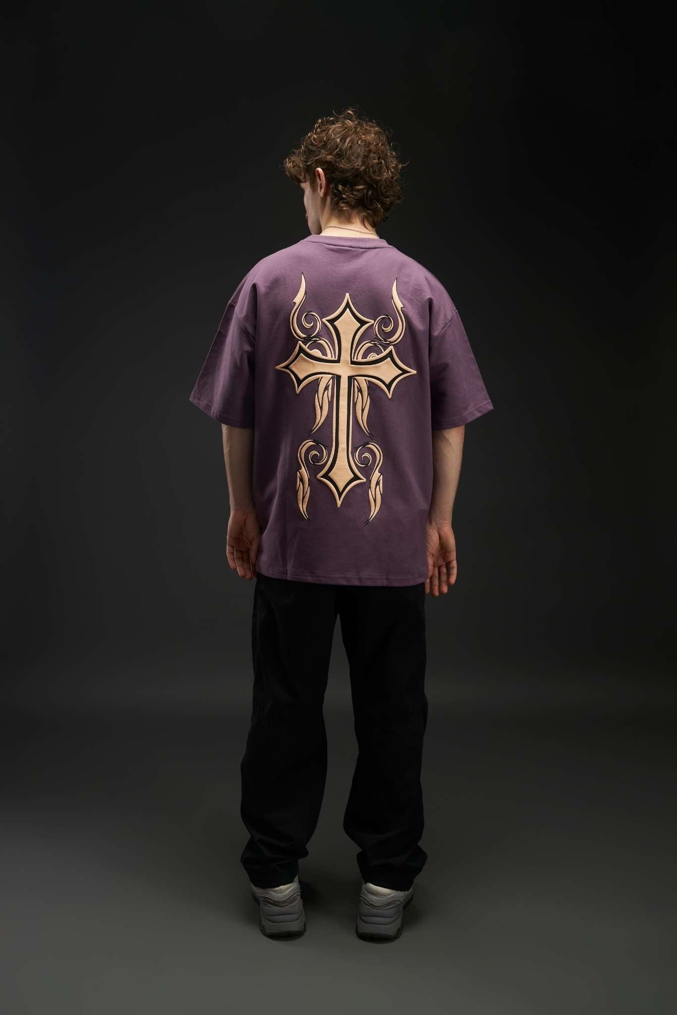 CROSS GRAPE TEE