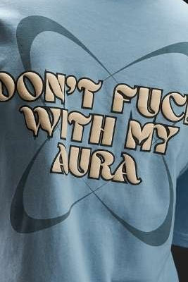 AURA BLUE TEE