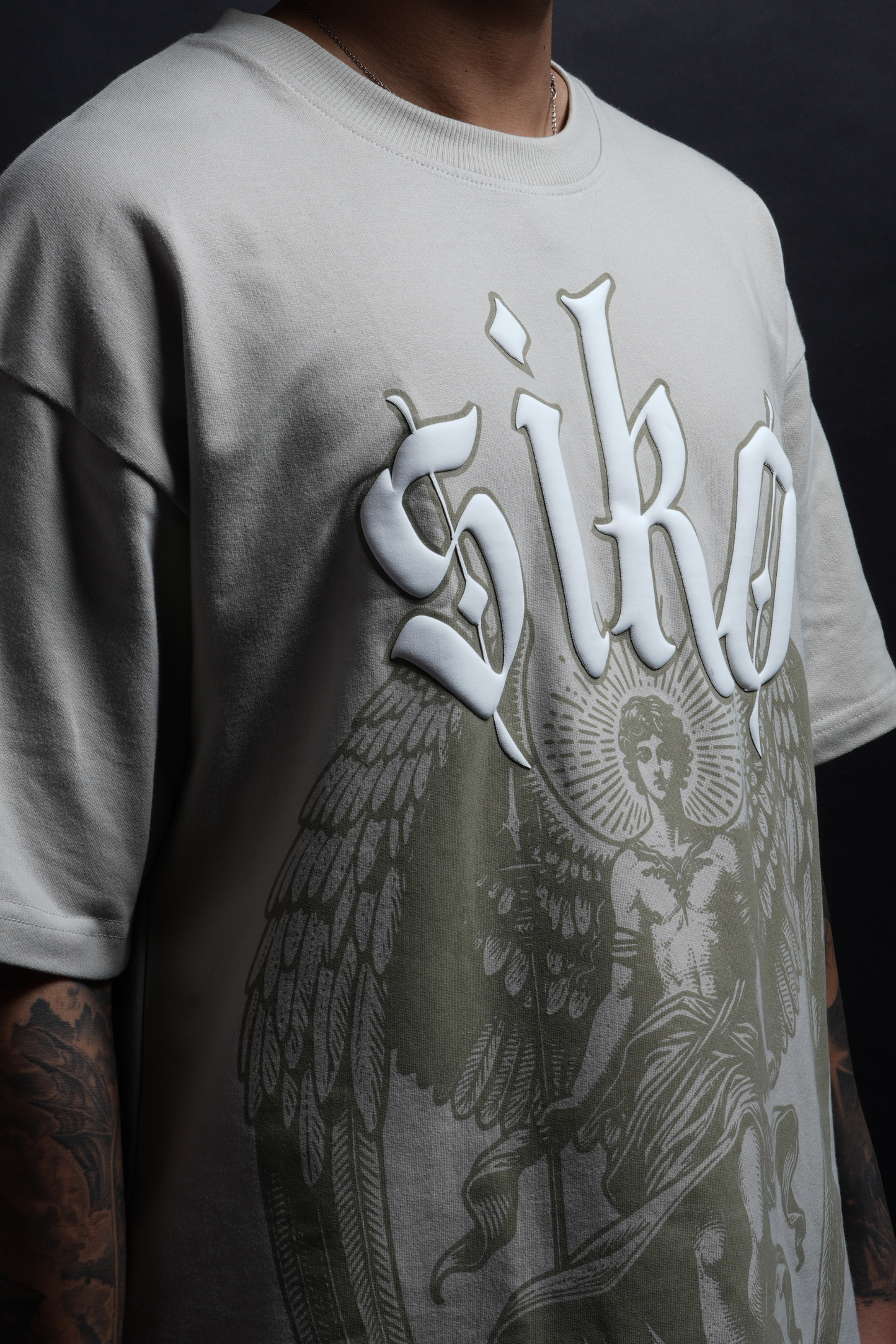 SIKO ANGEL SAND COLOUR TEE