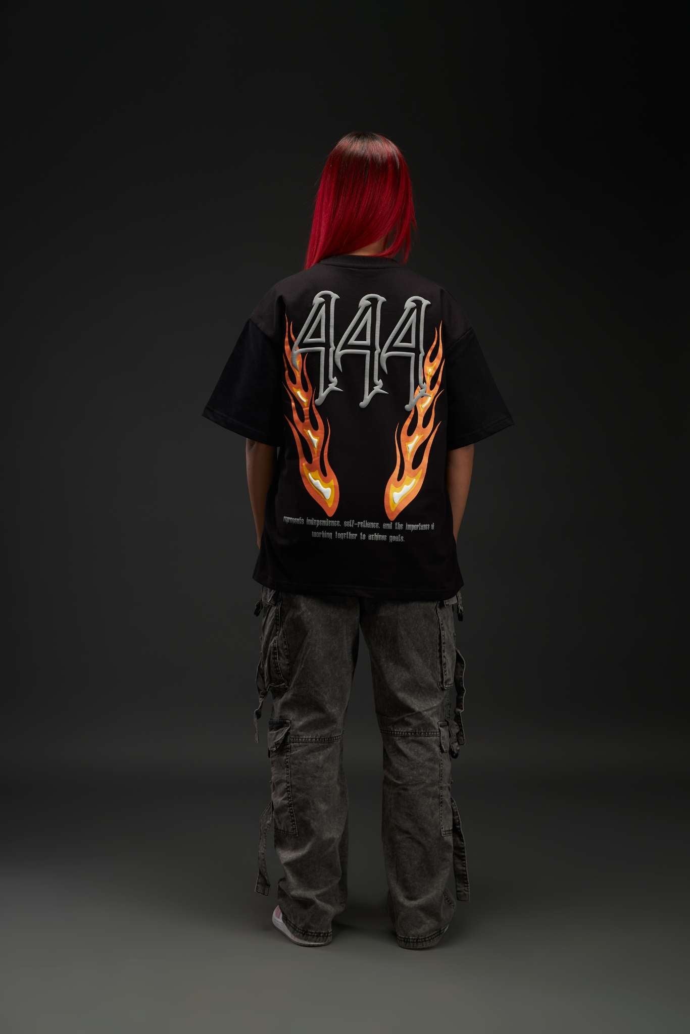444 BLACK TEE