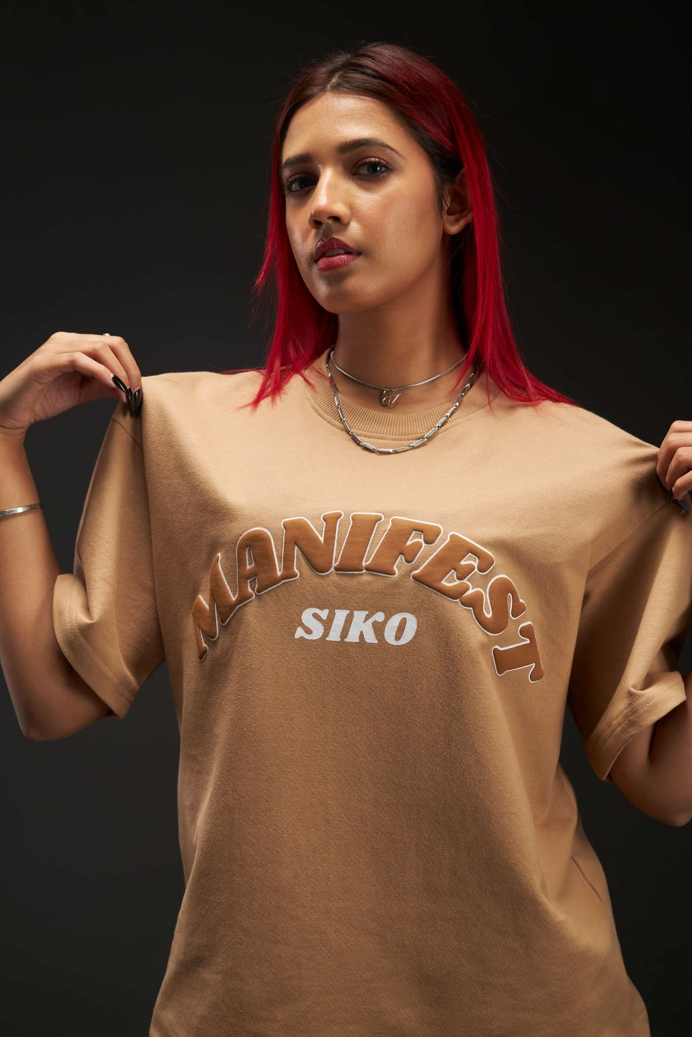 MANIFEST BEIGE TEE