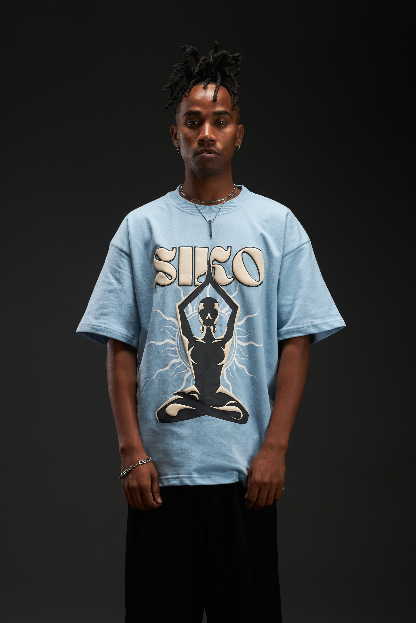 AURA BLUE TEE