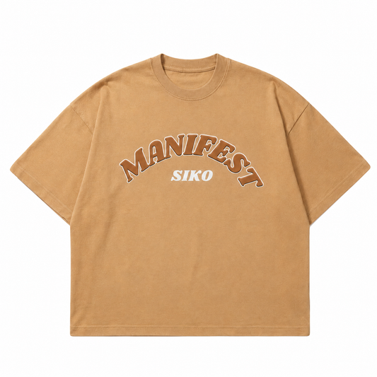 MANIFEST BEIGE TEE