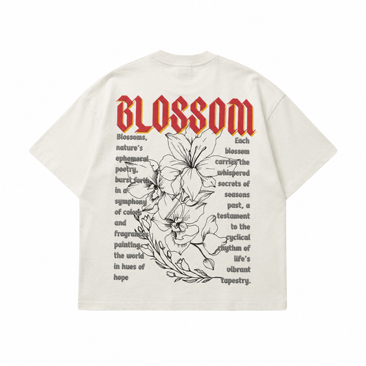 BLOSSOM OFF WHITE TEE