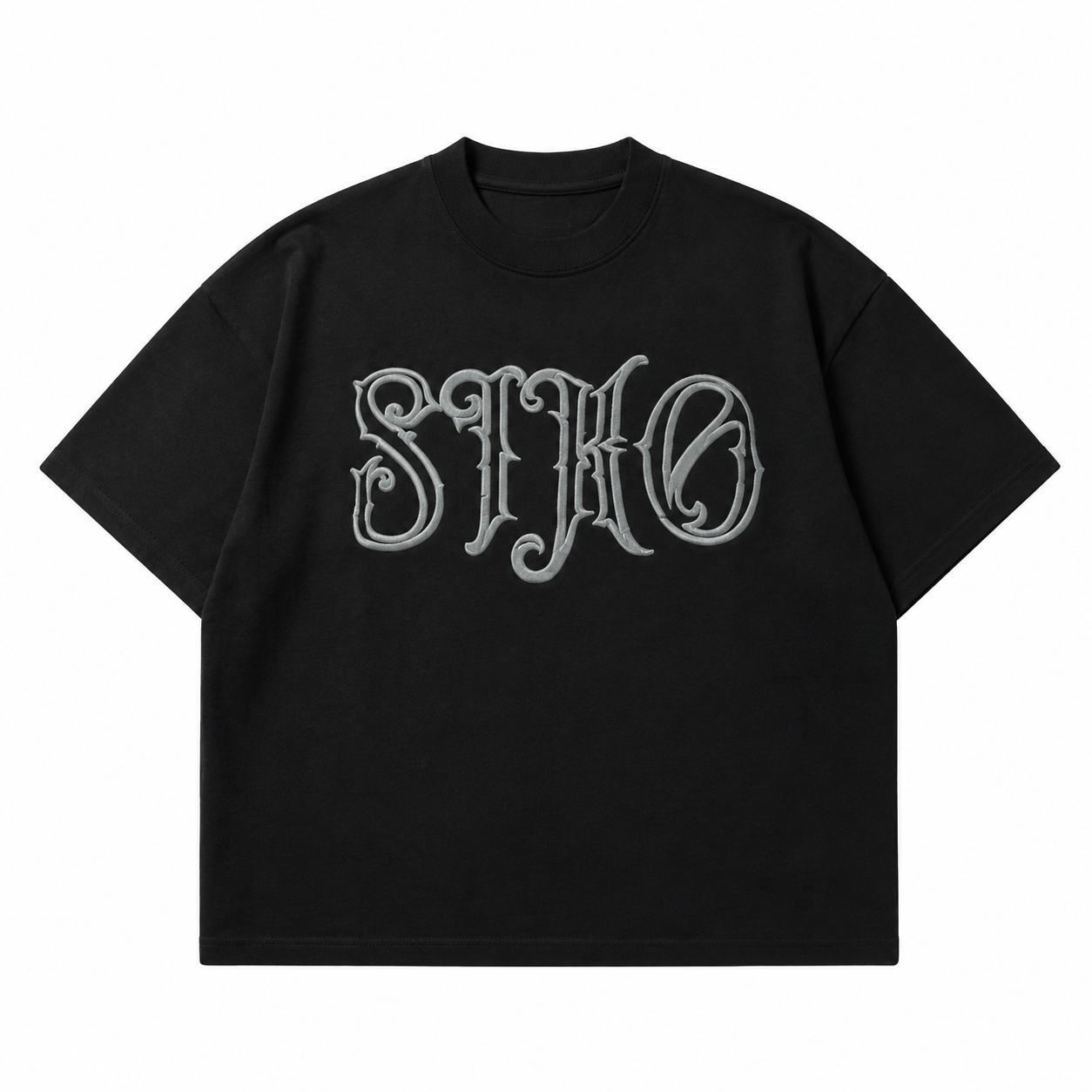 444 BLACK TEE