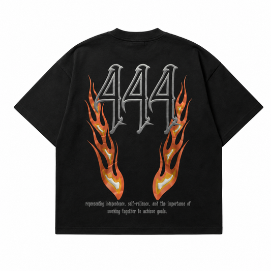 444 BLACK TEE