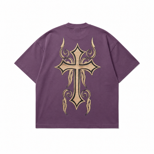 CROSS GRAPE TEE