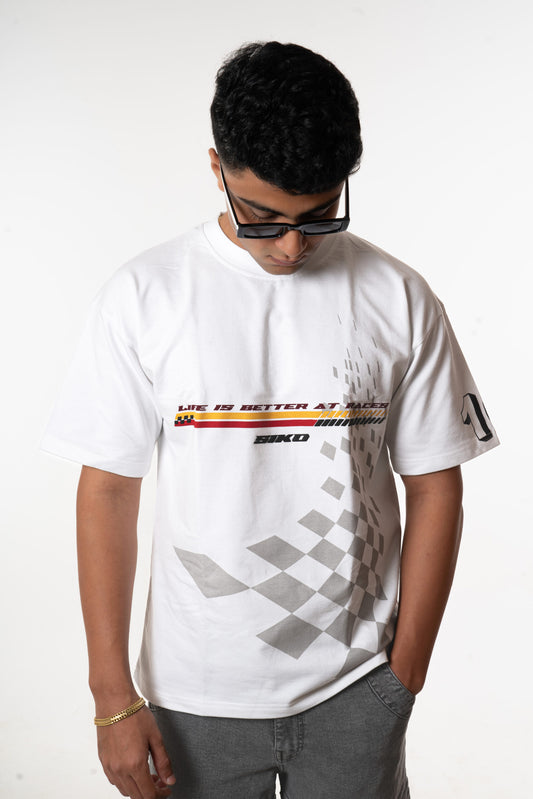 F1 WHITE  LIMITED EDITION TSHIRT