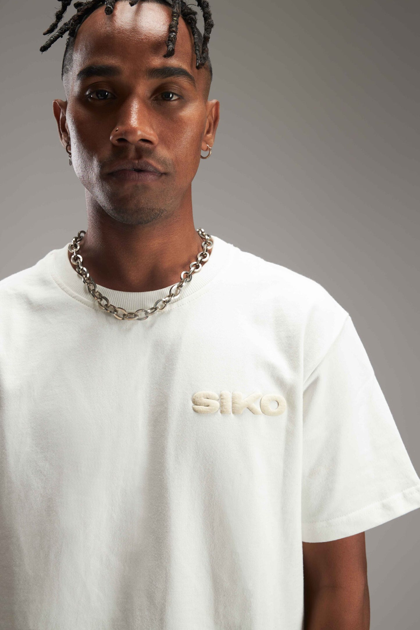 OFF WHITE BASIC REGULAR FIT TEE