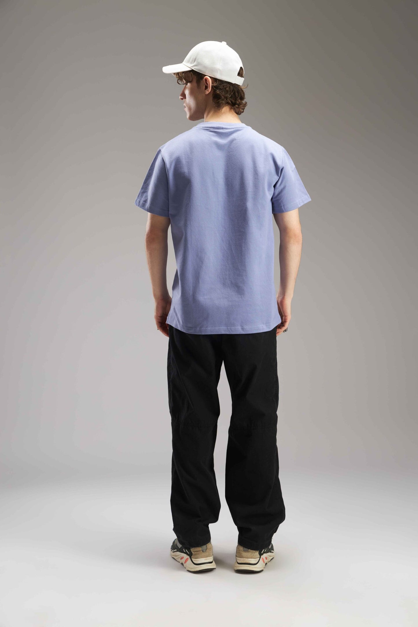 ICE BLUE BASIC REGULAR FIT TEE