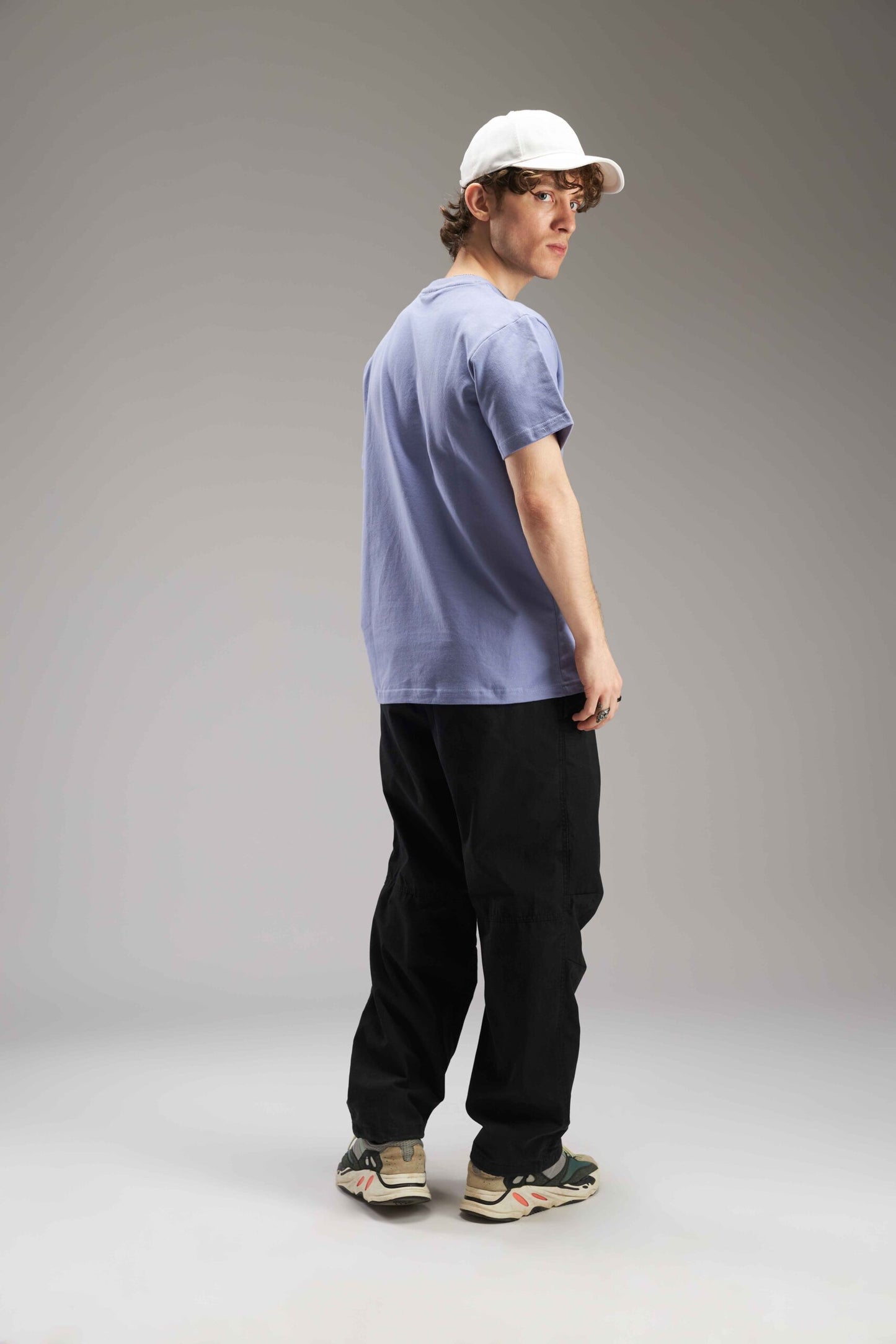 ICE BLUE BASIC REGULAR FIT TEE