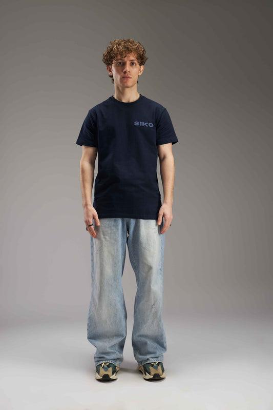 NAVY BLUE BASIC REGULAR FIT TEE