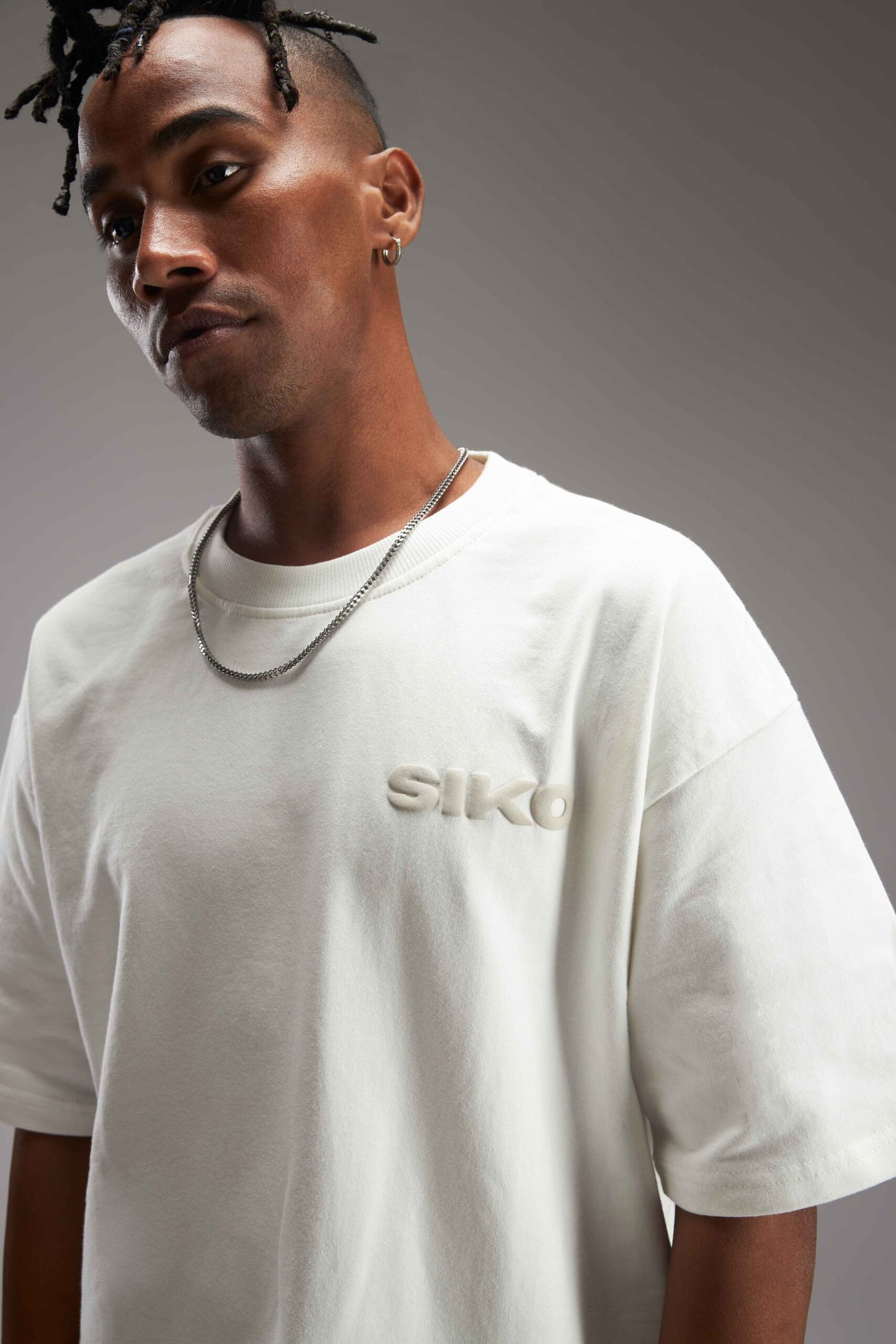 OFF WHITE BASIC OVERSIZED TEE