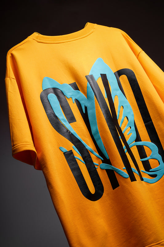 Butterfly Golden Yellow Tee