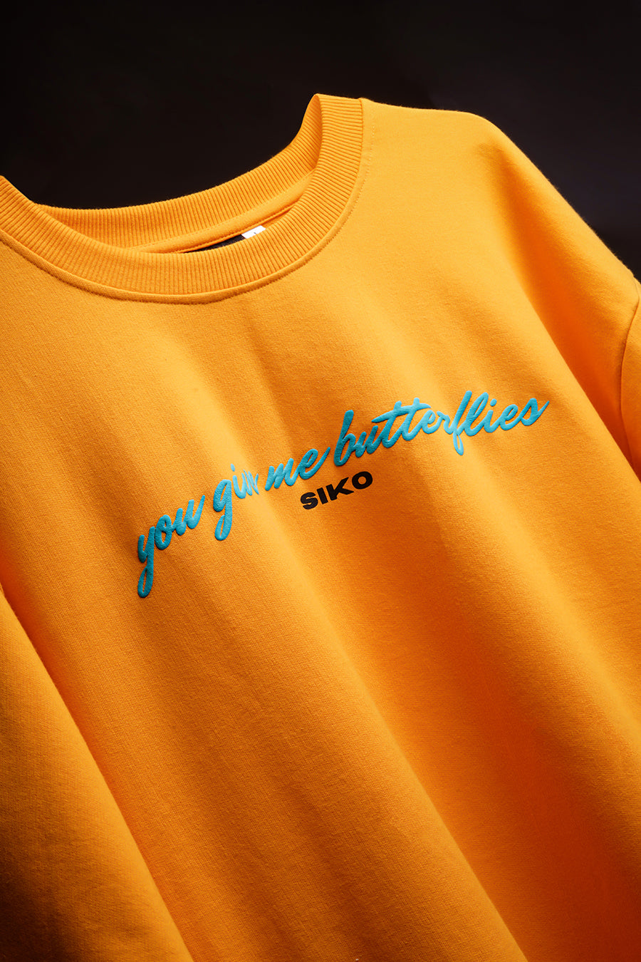 Butterfly Golden Yellow Tee