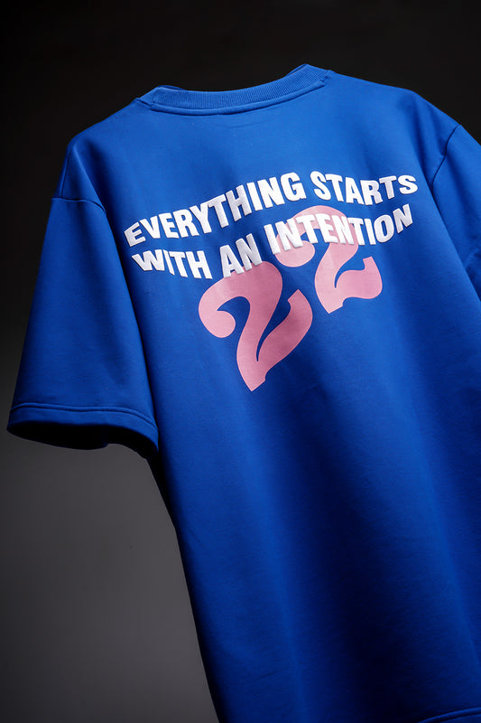 Intentions Royal Blue Tee