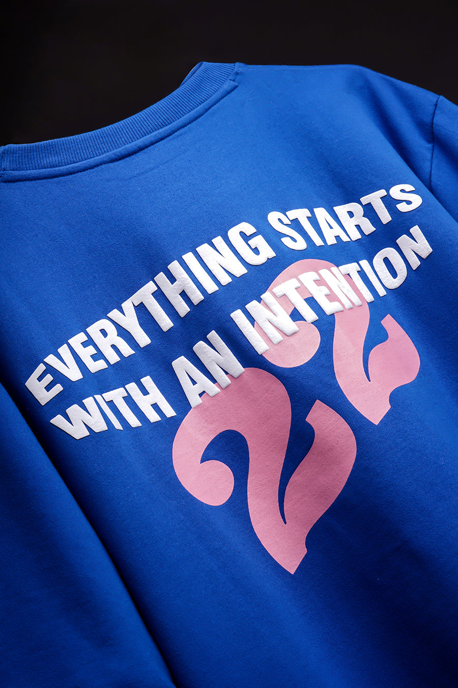 Intentions Royal Blue Tee