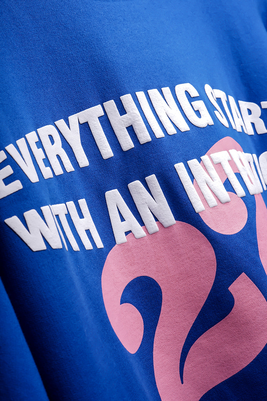 Intentions Royal Blue Tee