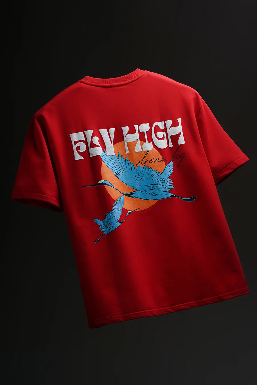 FLY HIGH RED TEE