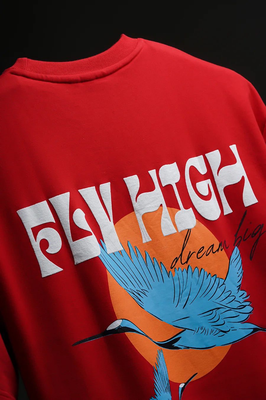 FLY HIGH RED TEE