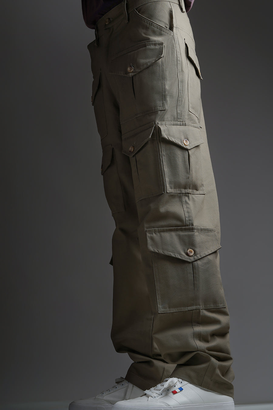 OLIVE GREEN CARGO PANTS