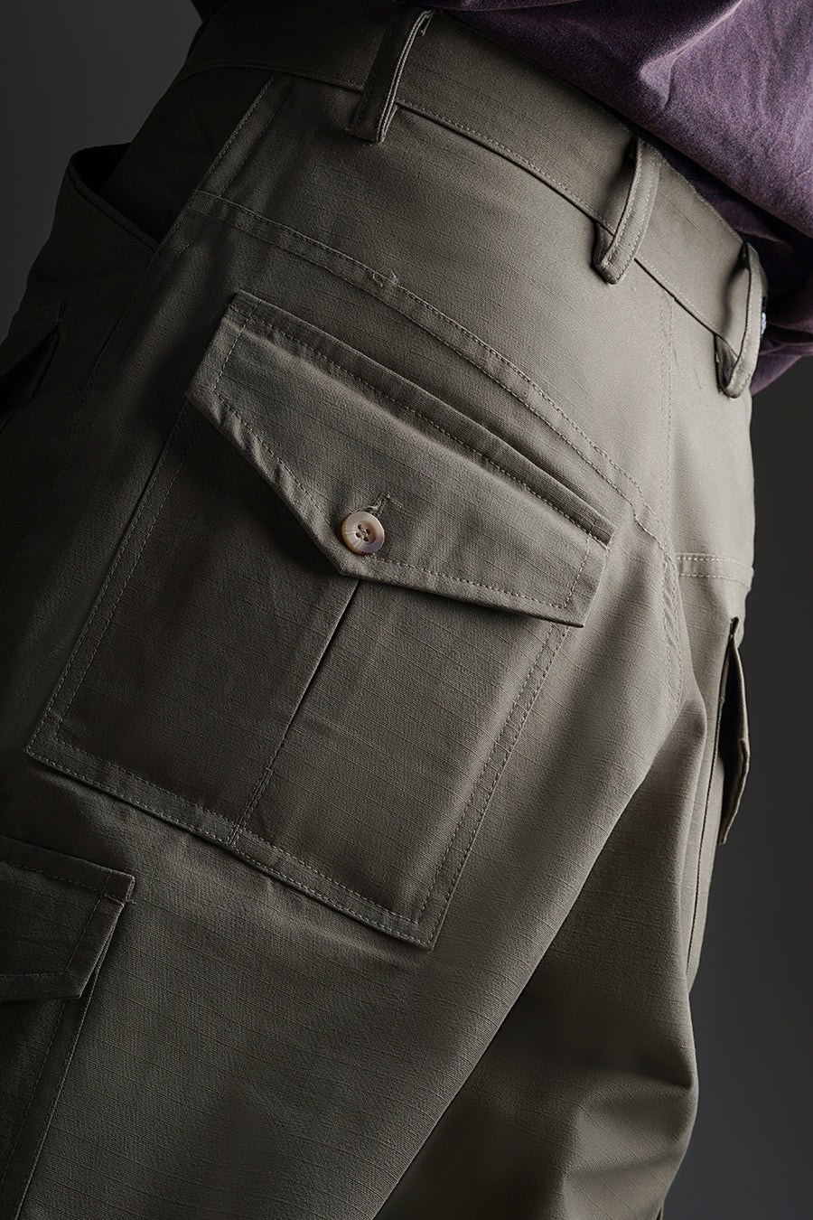 OLIVE GREEN CARGO PANTS